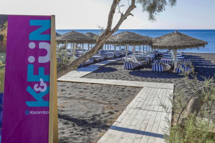 Perissa Beachfront Rooms Exterior photo